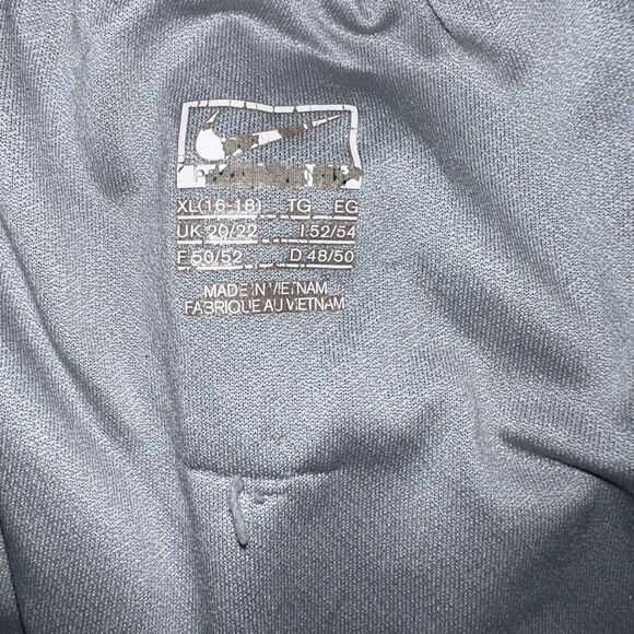 Nike Womens Athletic Running Shorts Blue Summer Workout Casual Lined Large 16 18 - Picture 7 of 9